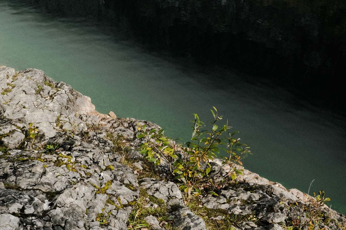 Flusslauf zum Kneipen