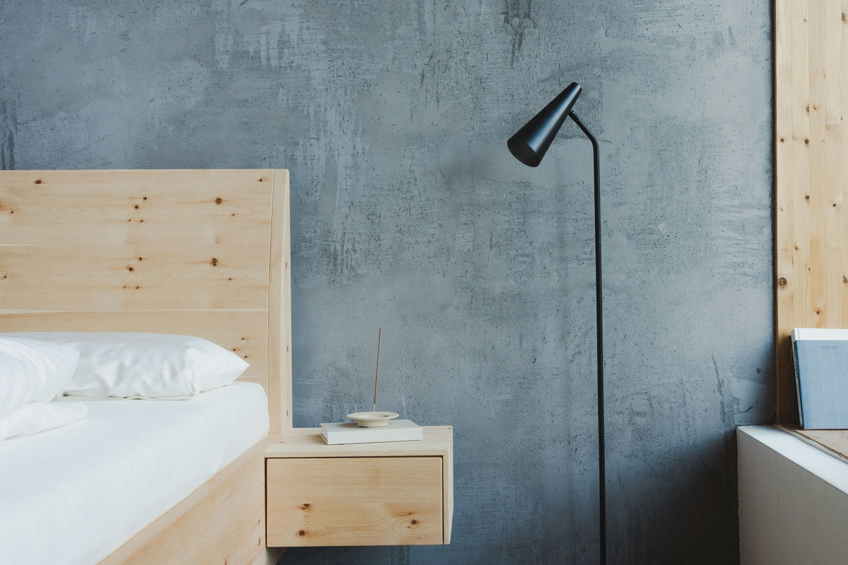 Zirbenbett Weißkugel