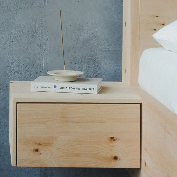 Nachtkästchen Weißkugel