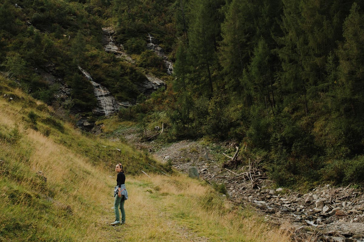 Wandern in der Natur