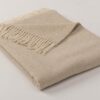 Wolldecke Teltow beige